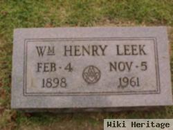 William Henry Leek