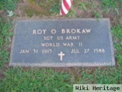 Roy O Brokaw