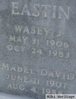 Wasey J. Eastin