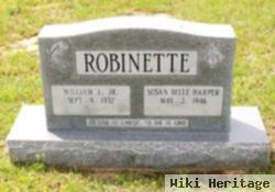 William J Robinette, Jr