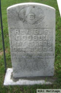 Rev Berriman Foster Dodson