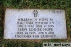 William N Hope, Sr