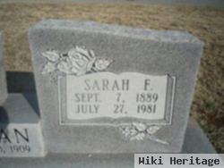 Sarah F. "sallie" Chapman