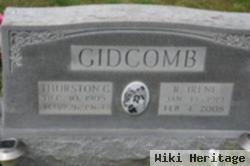 Thurston Cleo Gidcomb