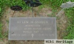 Helen Marian Wolfe Snider