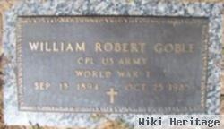 Corp William Robert Goble