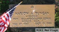 Pvt Marion A. Duncan