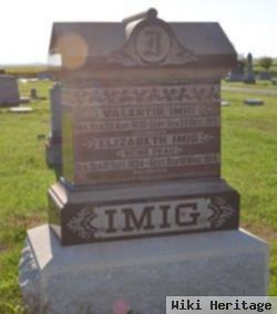 Elizabeth Maria "mary" Imig Imig