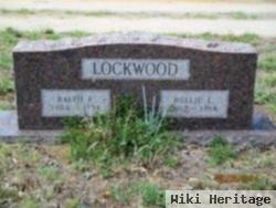 Ralph F Lockwood