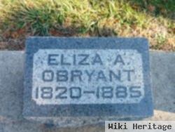 Eliza Ann Chaplin O'bryant