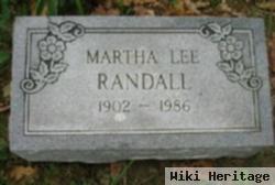 Martha Lee Coldiron Randall