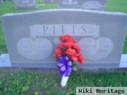 Sarah Ann Gilley Pitts