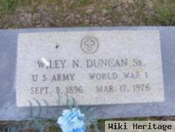 Wiley Nelson Duncan, Sr