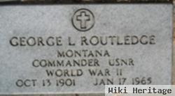 Cdr George L Routledge