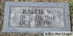 Ralph W Luken