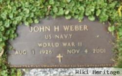 John H "jack" Weber