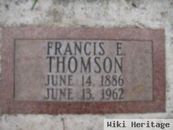 Francis E Thomson