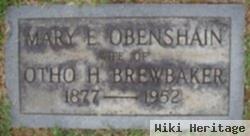 Mary E Obenshain Brewbaker