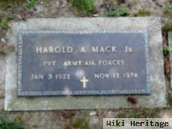 Pvt Harold A Mack, Jr