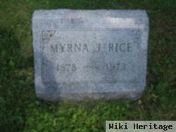 Myrna J Chapin Rice