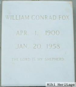 William Conrad Fox, Sr