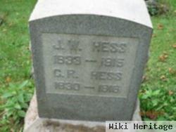 Clarissa R. Hendershot Hess