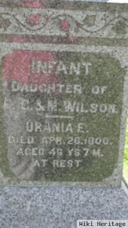 Urania E. Wilson