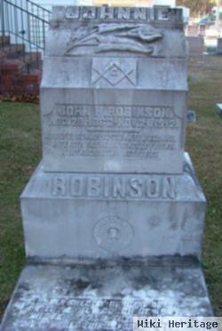 John Horton "johnnie" Robinson, Sr