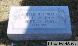 Gerter Gertie Boren Porter