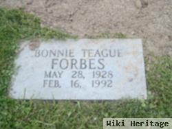 Bonnie Jean Teague Forbes