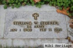 Stirling W. Lederer