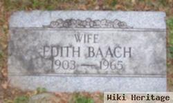 Edith Willet Baach