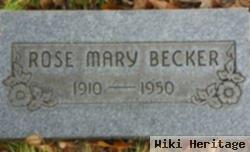 Rose Mary Becker