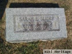 Sarah E Slider