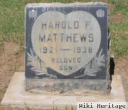 Harold F. Matthews