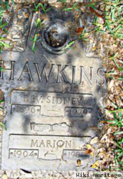 Rev Sidney Hawkins