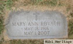 Mary Ann Fabiene Kovach