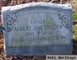 Albert "jim" Snyder