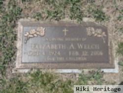 Elizabeth A "betty" Welch