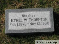 Ethel W Thornton