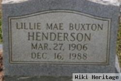 Lillie Mae Buxton Henderson