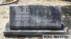 Williamson Jesse Peeples