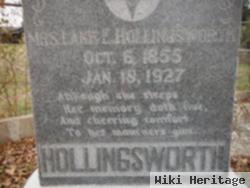 Mrs Lake E. Folger Hollingsworth