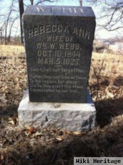 Rebecca Ann Hendrix Webb