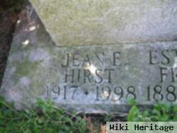 Jean E Hirst