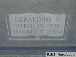 Geraldine F. Fox Mccarter