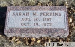 Sarah M Perkins