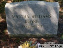 Martha Williams Krone