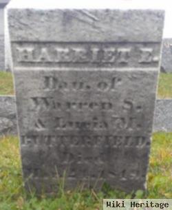 Harriet E Butterfield