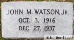 John M Watson, Jr